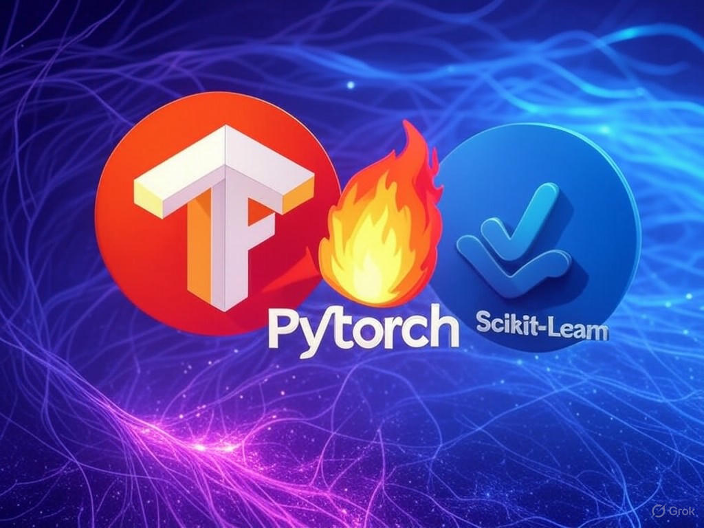 TensorFlow vs PyTorch vs Scikit-Learn: Choosing Your ML Framework