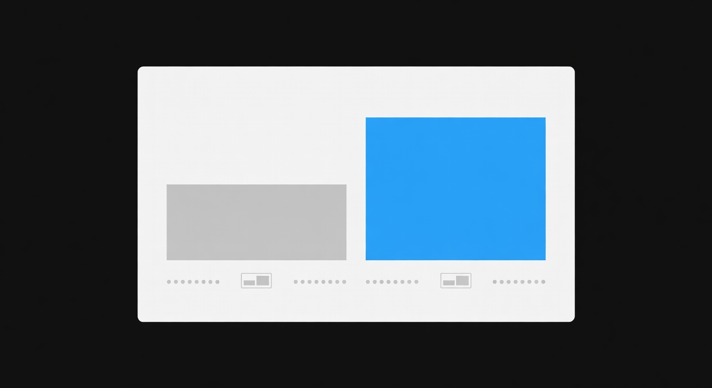 Infographic-style illustration of pass-rate improvement between two prompt versions.